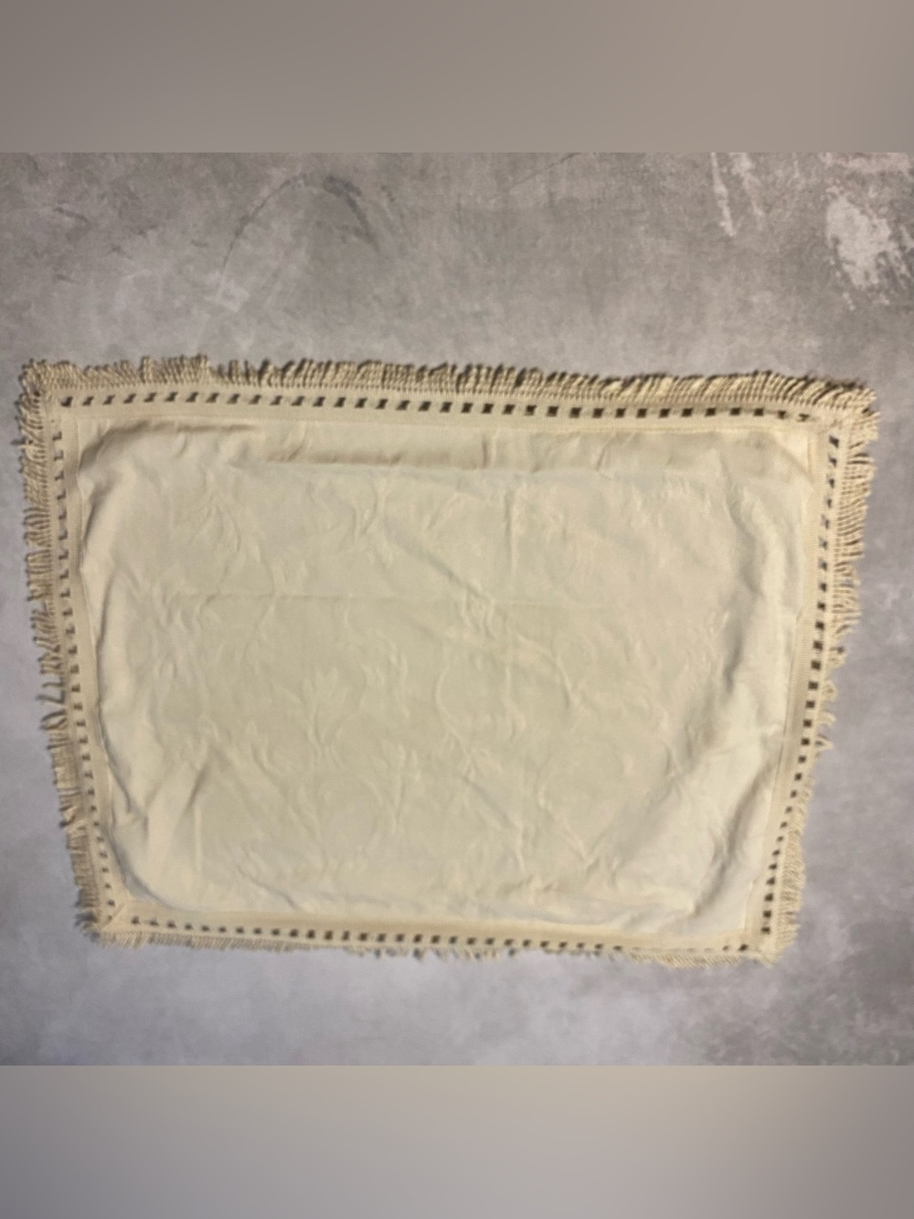 Southern Living Charlotte pillow sham Standard  size 20 x 26” Ecru